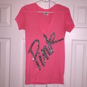 PINK Sparkly Shirt